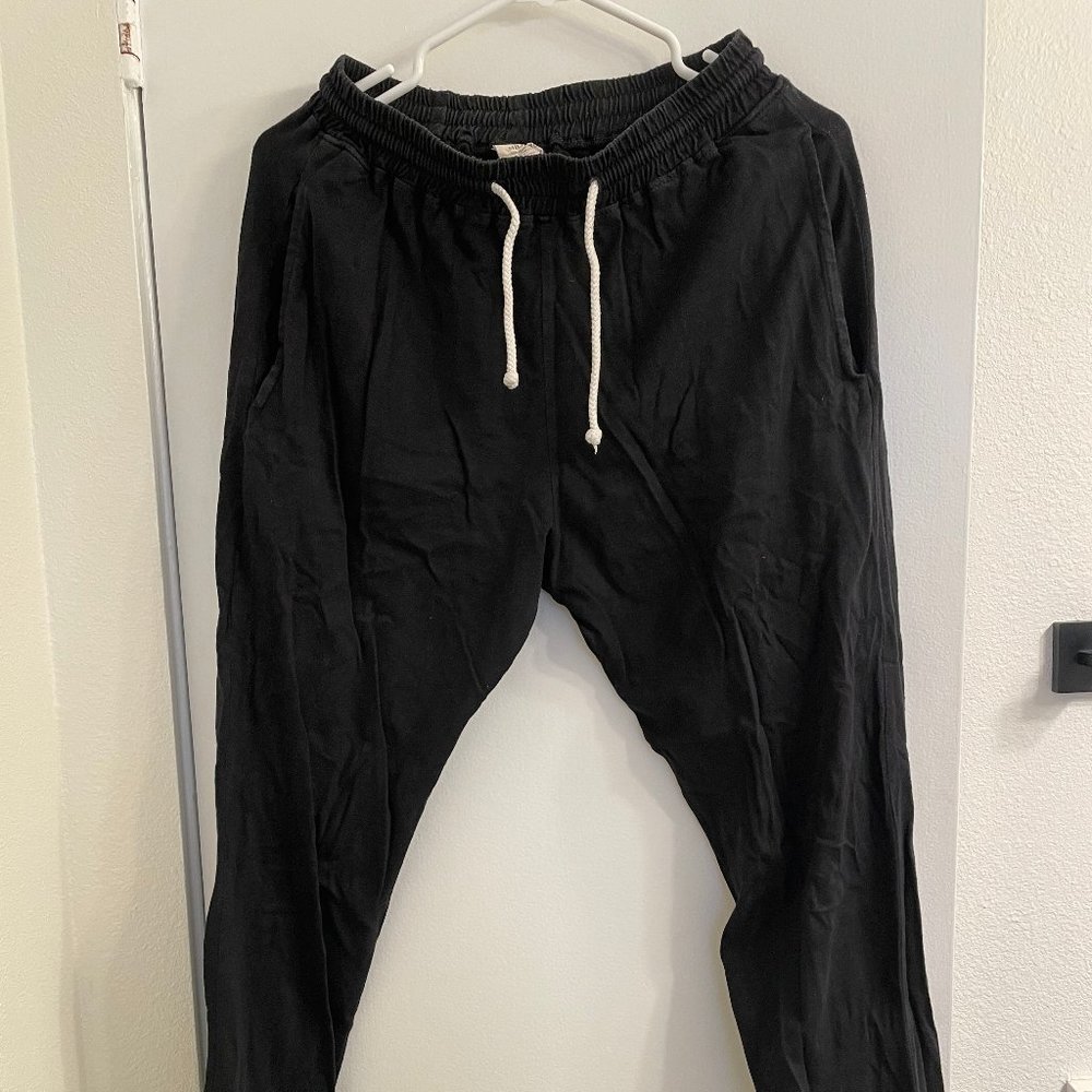 Harvest & Mill Women's Organic Jogger Pants - Black